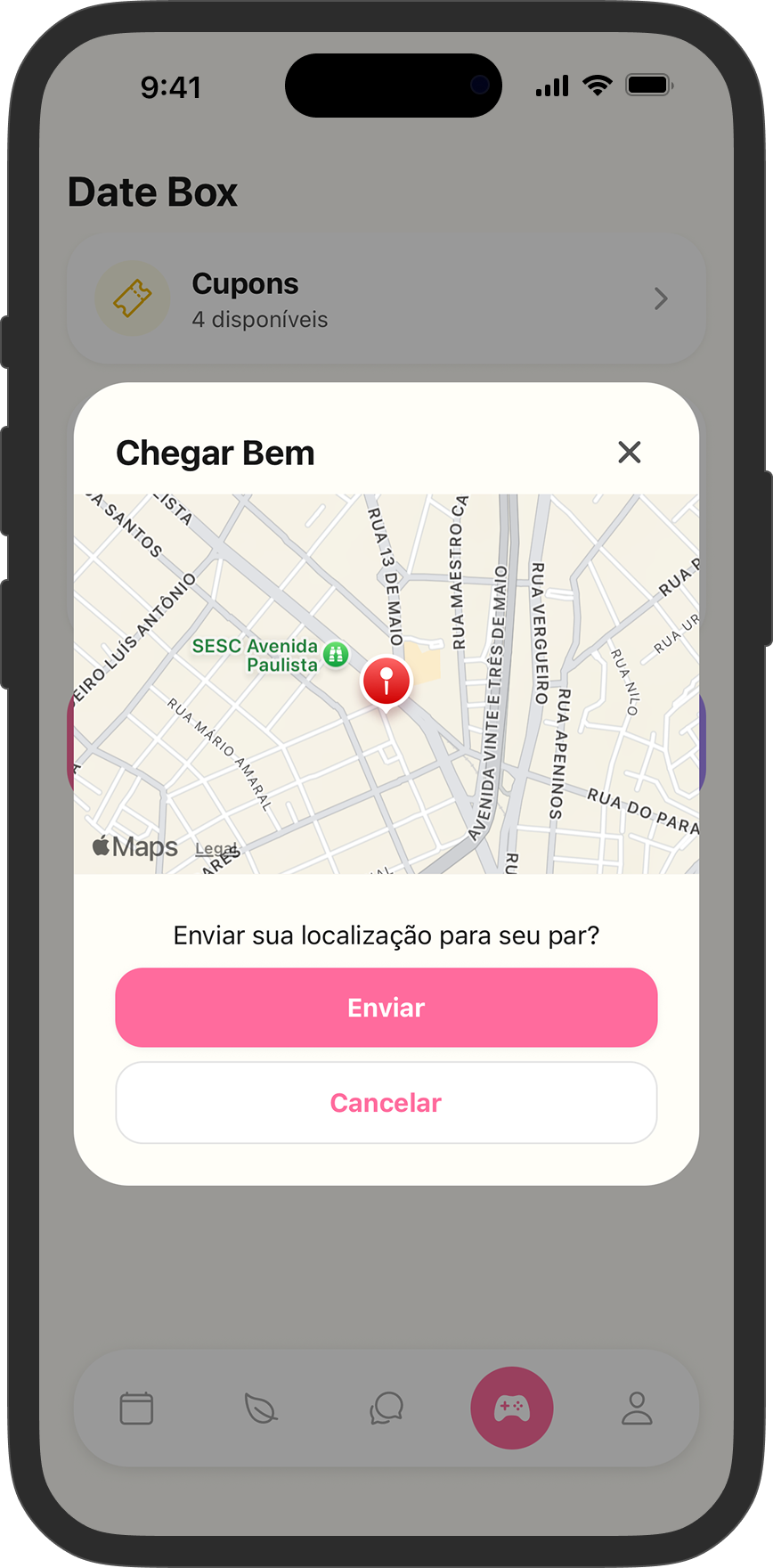 Tela 4 do Dear Us